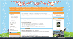 Desktop Screenshot of kinderspeelhuisjes.nl